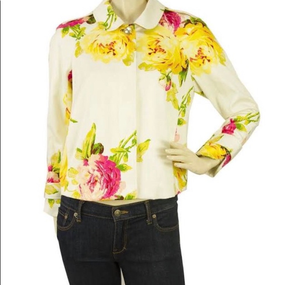 Juicy Couture Colorful Floral jacket size S